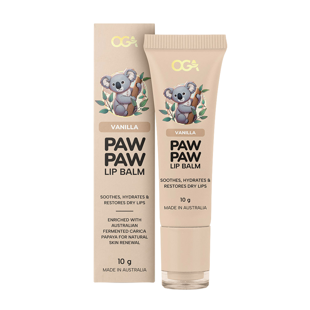 OGA Koala Paw Paw Lip Balm Vanilla