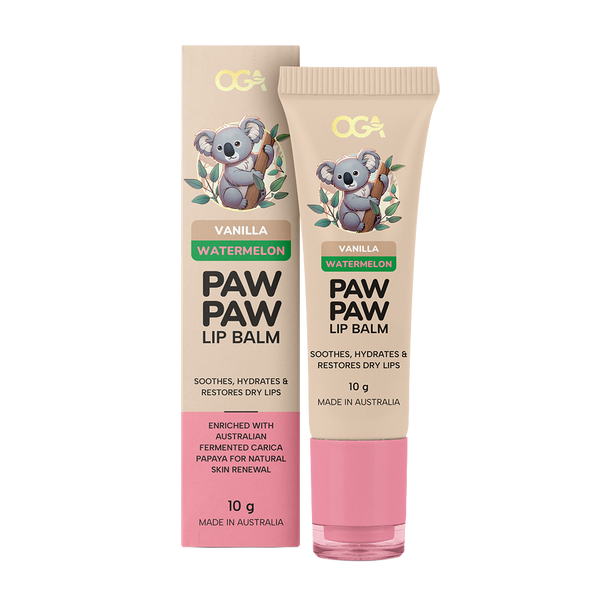 OGA Koala Paw Paw Lip Balm Vanilla Watermelon