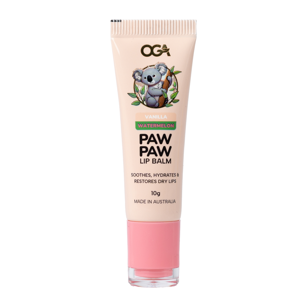OGA Koala Paw Paw Lip Balm Vanilla Watermelon