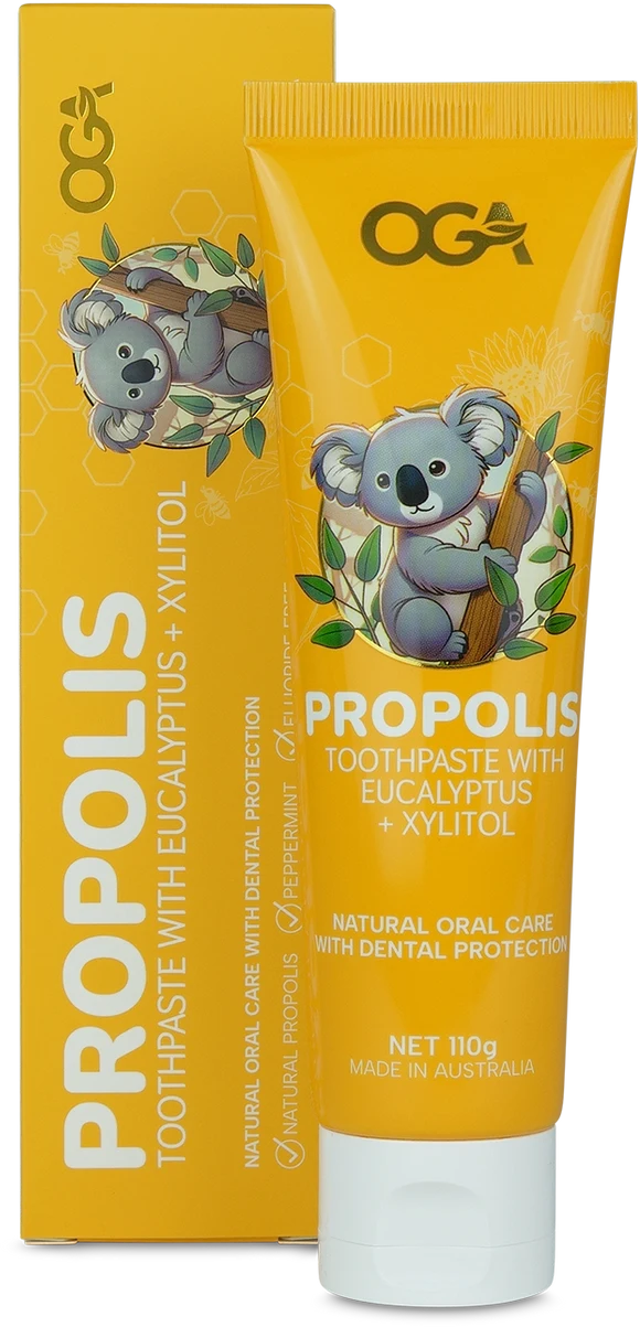 Propolis and oral care range